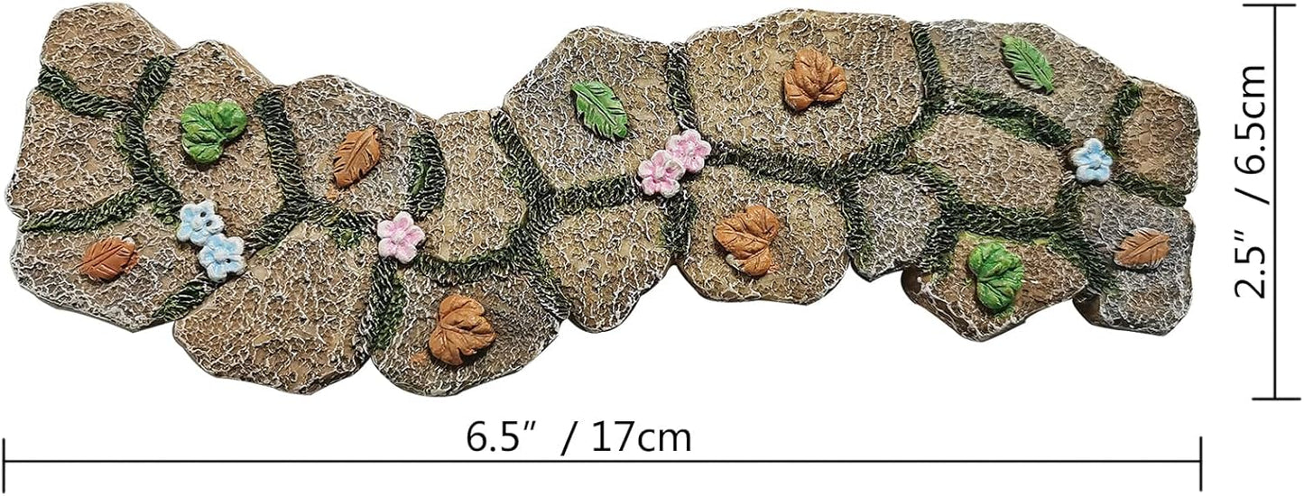 Camino jardín de hadas encantado micro miniatura