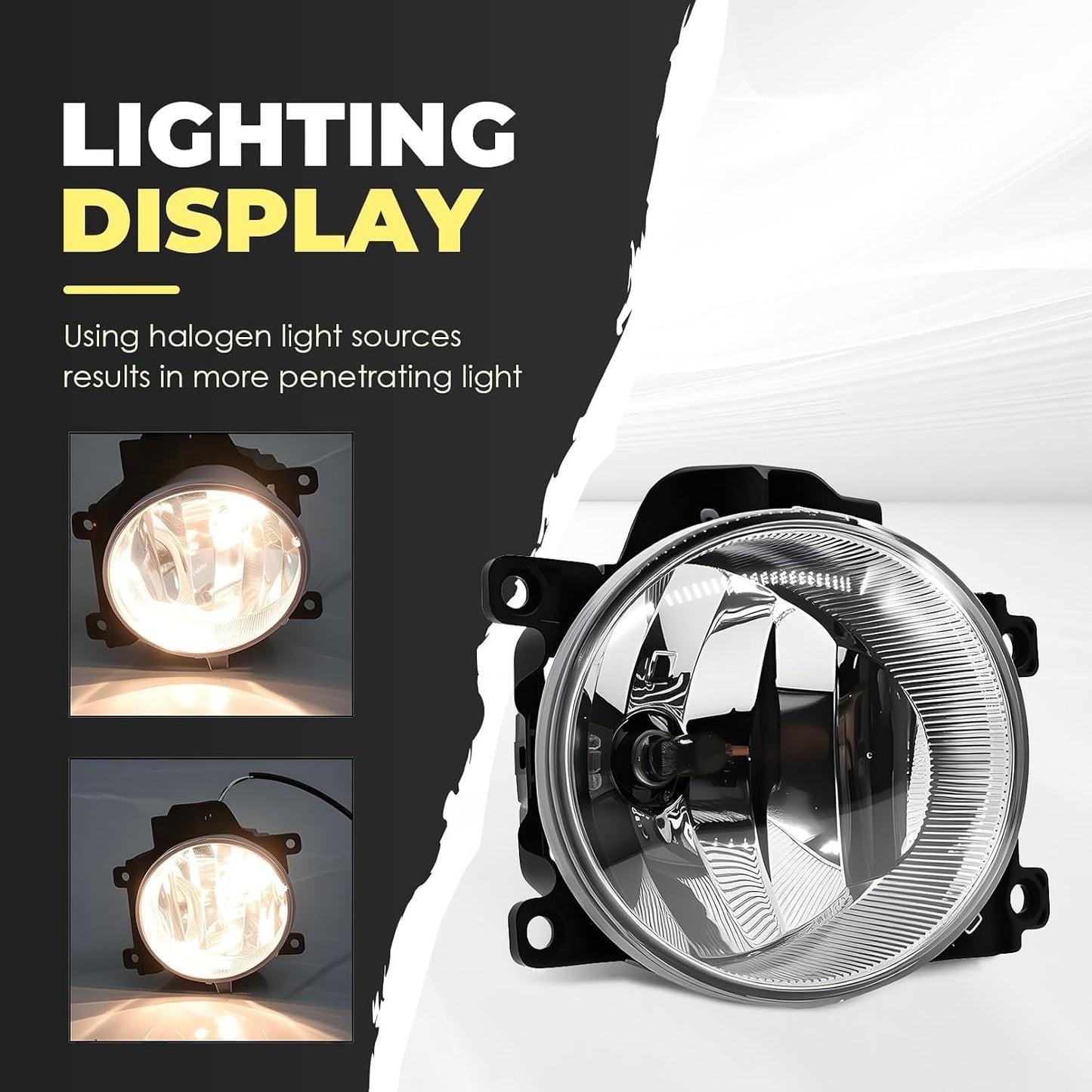 Set faros antiniebla comp R-A-V H16 12V 19W