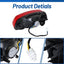 Luz freno trasera lente roja para Suzuki LTZ400 Ozark 250