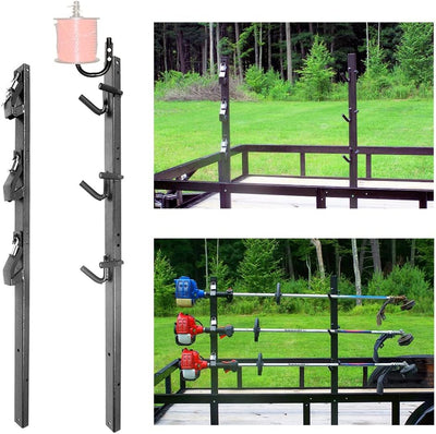 Soporte Weed Eater para remolque 3 lugares con cerraduras