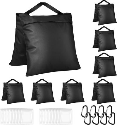 8 Pzas Bolsas Arena Resistente Toldo Base