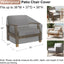 Fundas impermeables sillas patio 36x37x36" set 2