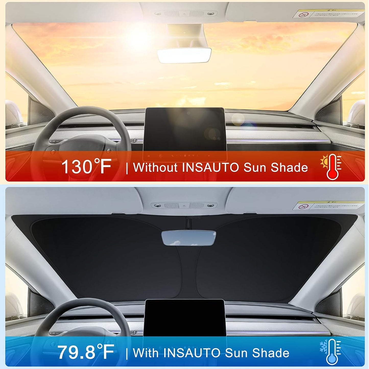 Parasol plegable para Toyota 4Runner 10-25 con bolsa