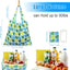 6 bolsas comestibles reutiliz. extragrandes 50lb plegables