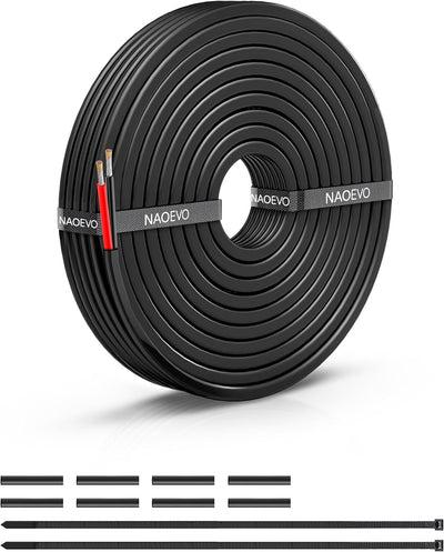 Cable eléctrico 10 AWG PVC trenzado 12V automotriz