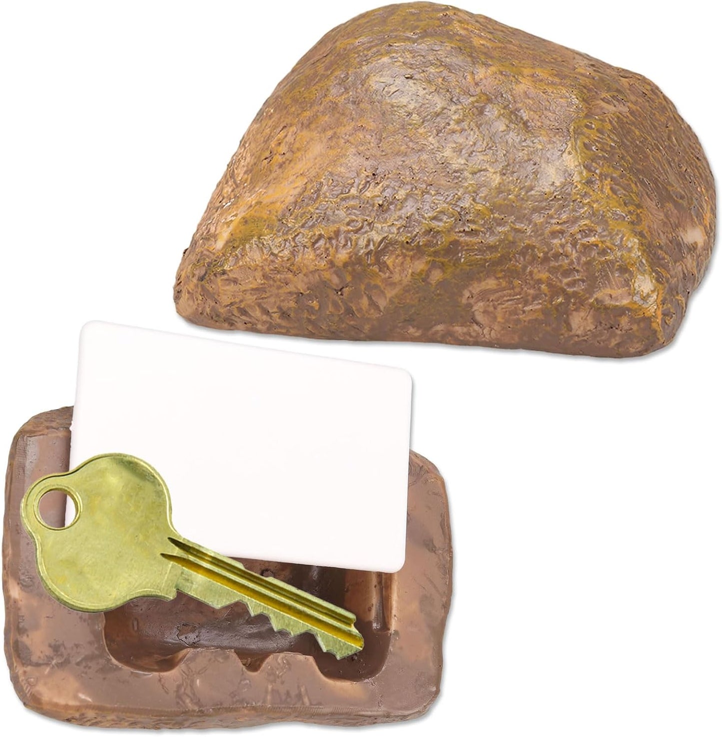 Caja seguridad secreta para llaves forma roca B-Rock