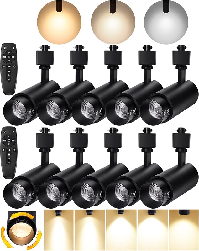 Cabezales LED tipo H regulables 2700K-6500K cocina pack 10