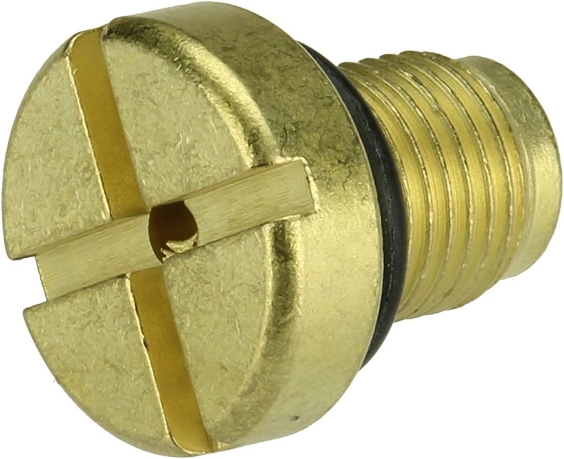 Tornillo purgador tanque refrigerante latón vs plástico
