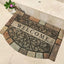 Tapete bienvenida 24x36pulg antiderrap para puerta garaje