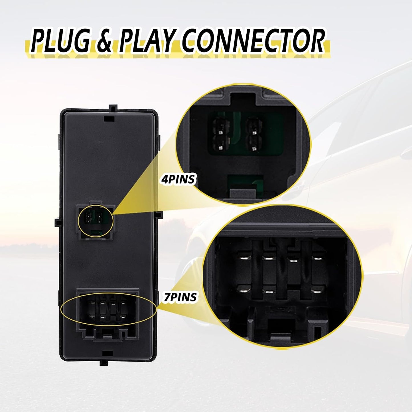 Interruptor elevalunas eléctrico Ford F-150 11-14