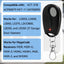 Control remoto puerta garaje Linear 318MHz Mega Code