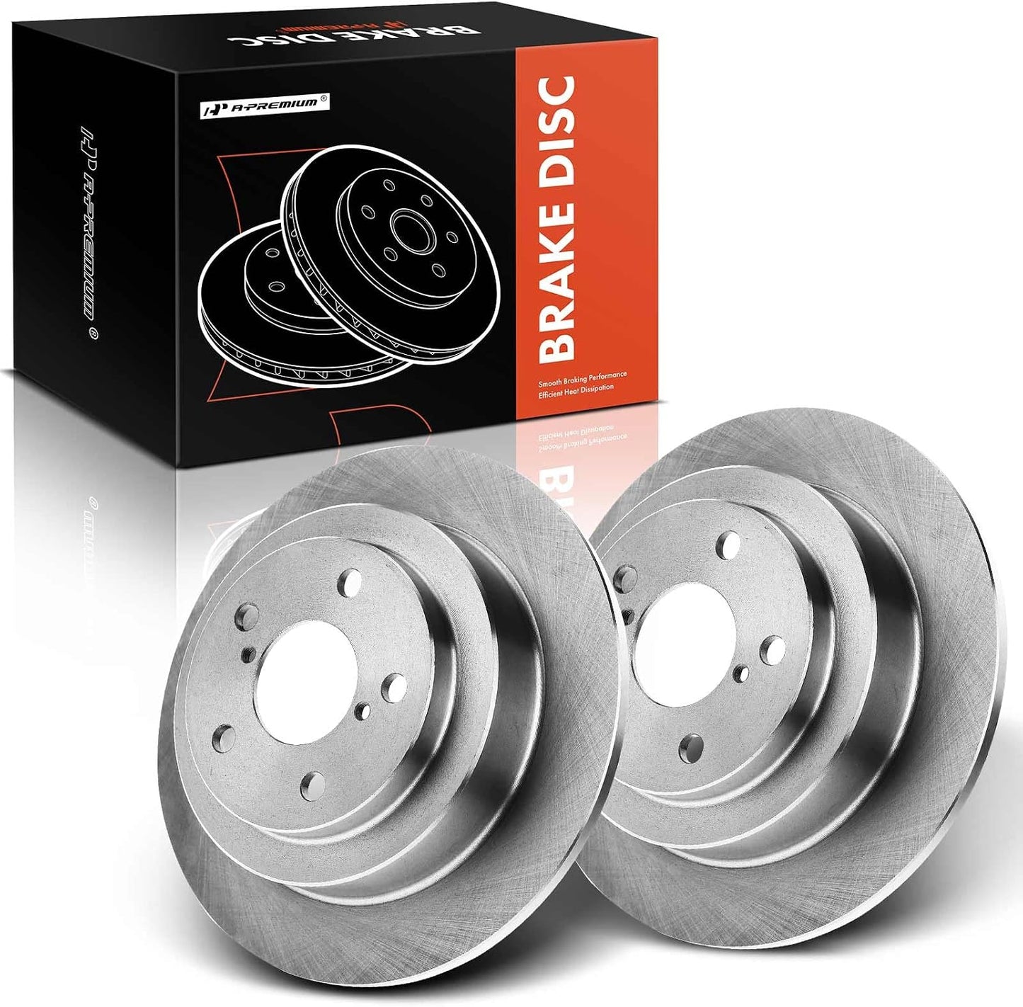Rotores freno disco sólido trasero 10.47" Subaru Forester