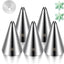5 Pzas Puntas Estrella Acero Inox para Glaseado Tartas