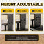 Abrazadera portavasos rotación 360° ajustable