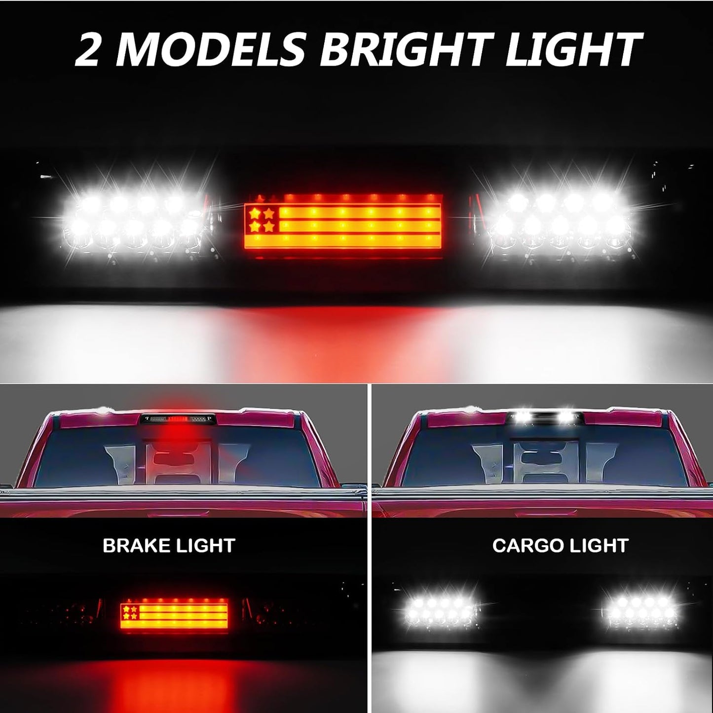 Luz freno LED Chevy Colorado comp GMC Canyon 15-22