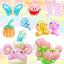 Kit 100 Globos Látex 260Q para Modelar Animales y Flores Pastel