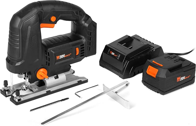 Sierra inalámbrica sin escobillas 20V 4.0Ah batería