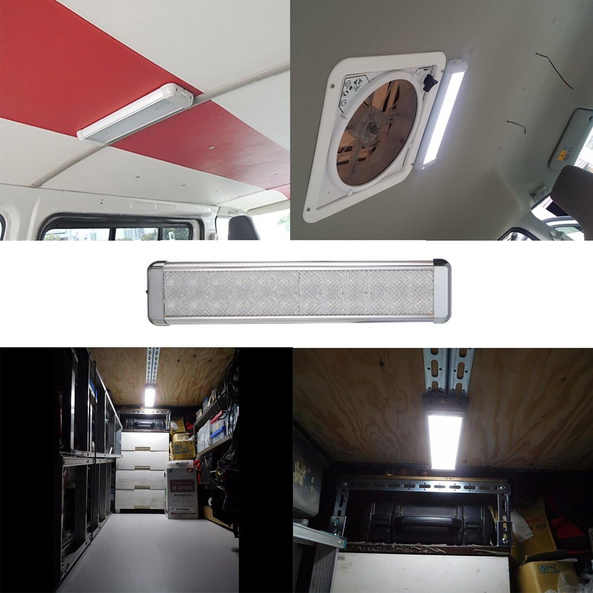Luminaria LED interior 18.2 6000K blanco frío 12V