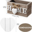 6 Pzas Posavasos Madera Corazón Soporte Decoración