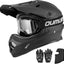 Casco ATV bicicleta tierra con visera solar ajustable
