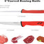 Cuchillo chef 6pulg acero alto carbono mango antiderrap