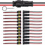 Conectores cable 2 pines 16AWG IP67 UL1015 con herramienta