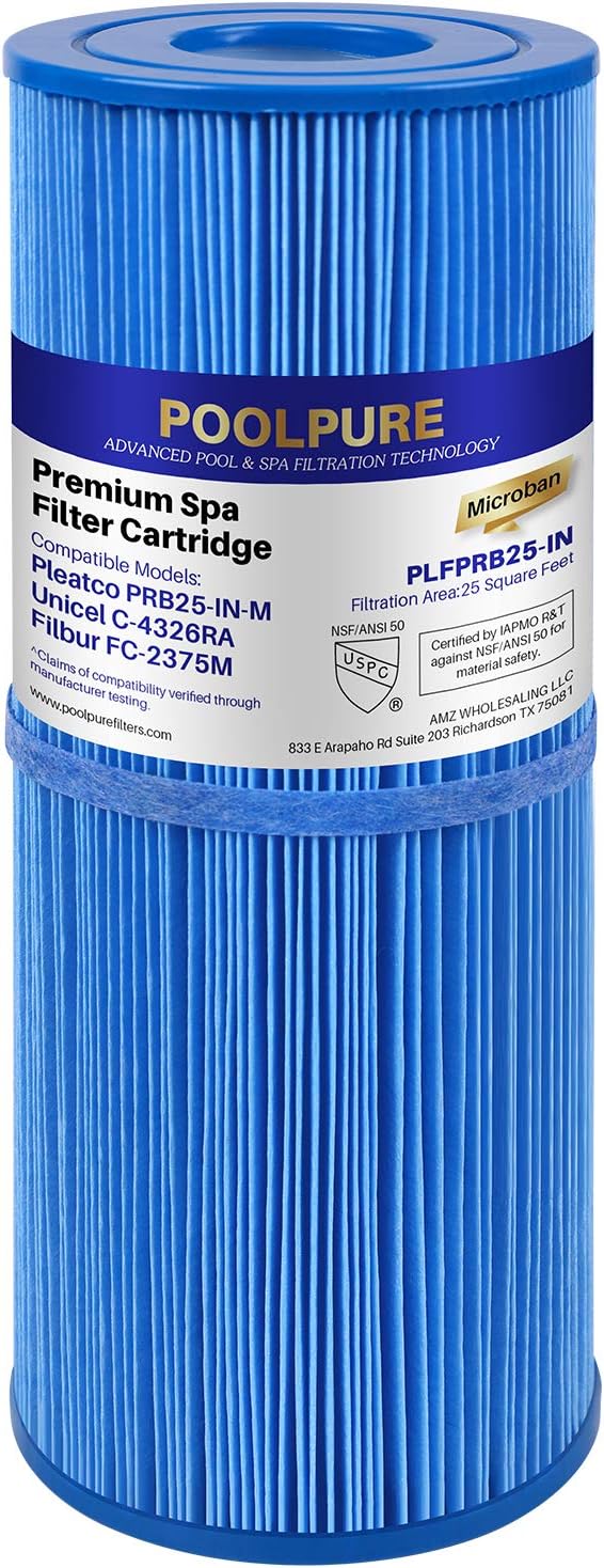 Filtro spa 5x13 pulg comp Unicel C-4326RA Filbur FC-2375M