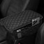 Funda reposabrazos coche cuero 6 bolsillos gruesa universal