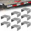 Anclajes bolsillo estaca remolque 2x4" acero crudo