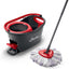 Turbo 3en1 trapeador giratorio microfibra con cubo