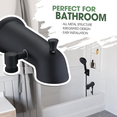 Boquilla bañera metal desviador ducha IPS 1/2-3/4pulg