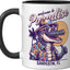 Taza Cerámica Sandestin Florida Estilo Retro Negro/Blanco