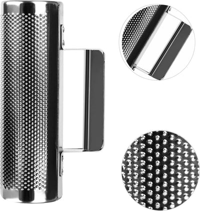 Guiro acero inox 83 pulg raspador percusión latina