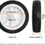 Ruedas tracción delantera Toro 22pulg pack 2 neumáticos