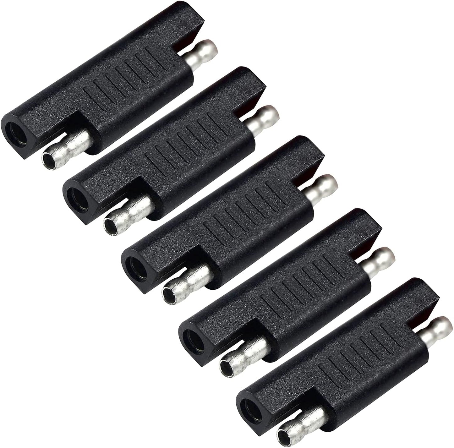 Conector adaptador inversa polaridad SAE 2 pines para panel solar