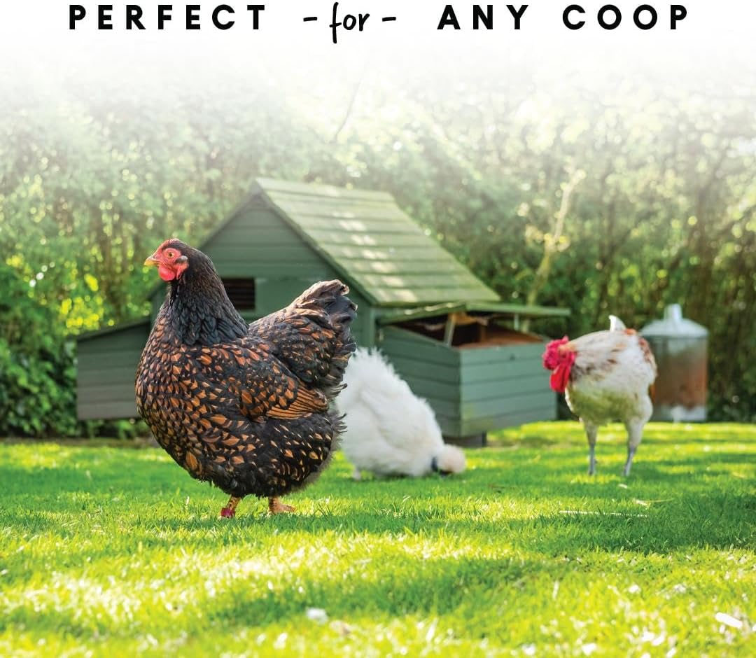 Comedero colgante plástico para aves 10lb base giratoria