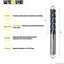 Fresa carburo 3/4-6" 4 ranuras acero endurecido