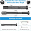 Kit 20 Tensores Cable 1/8" para Postes Negro
