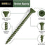 Tornillos madera exterior 3-1/2 pulg #10 cabeza Torx