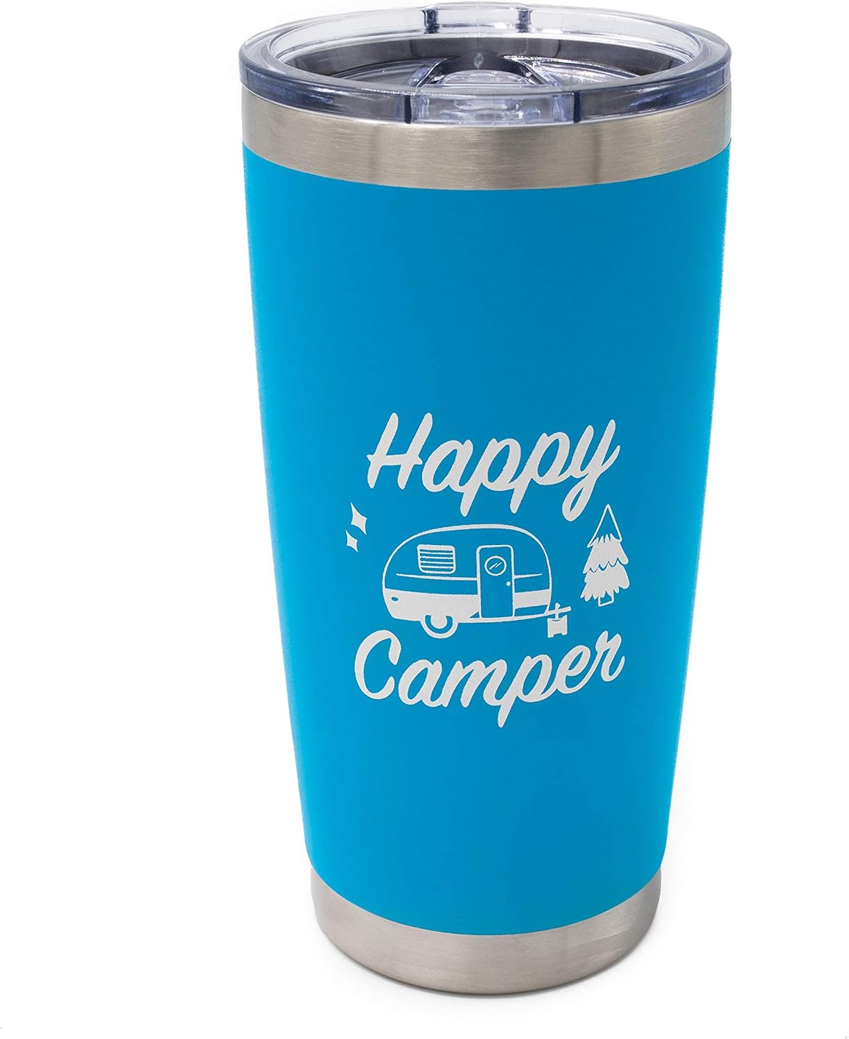 Vaso acero inox doble pared vacío tapa deslizante para viaje