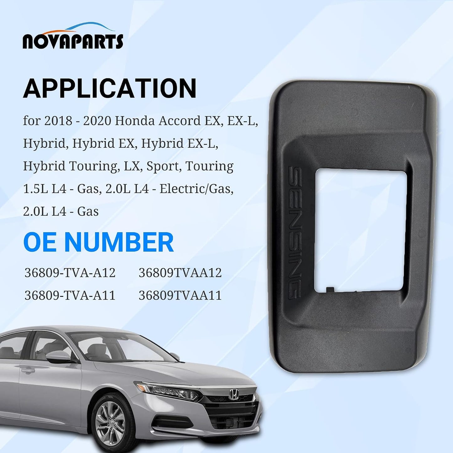 Sensor radar distancia Milliwave para Honda Accord 1.5L