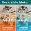 Ventilador techo jaula con luz control remoto