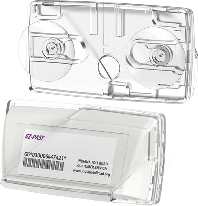 Soporte parabrisas visera con ventosas iPass transparente