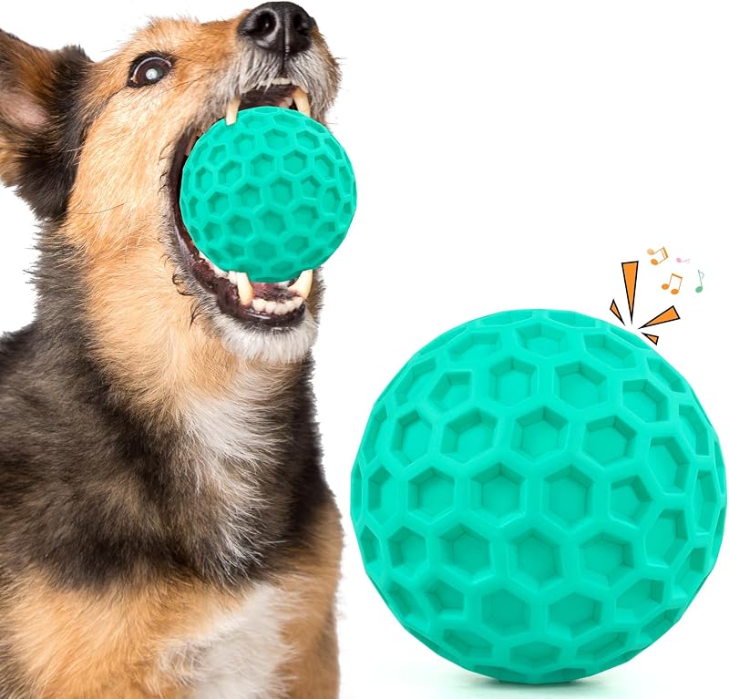 Bolas chirriantes indestructibles para perros masticadores
