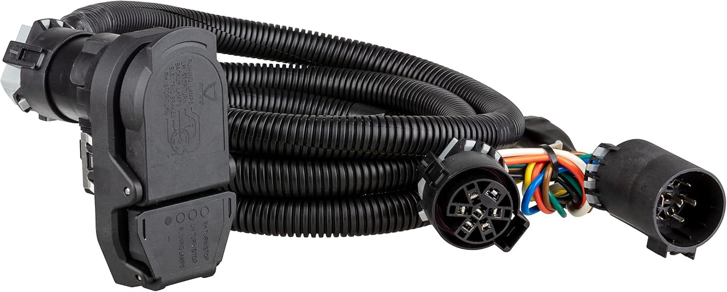 Extensión arnés 7 pines para camionetas Ford Chevy Dodge