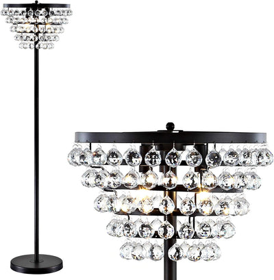 Lámpara LED bronce 60pulg sala dormitorio 5 niveles