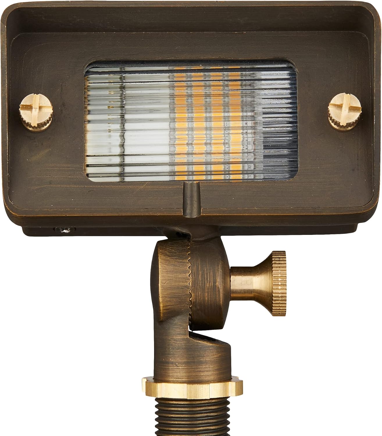 Luz inundación bronce 12V para jardín y pared