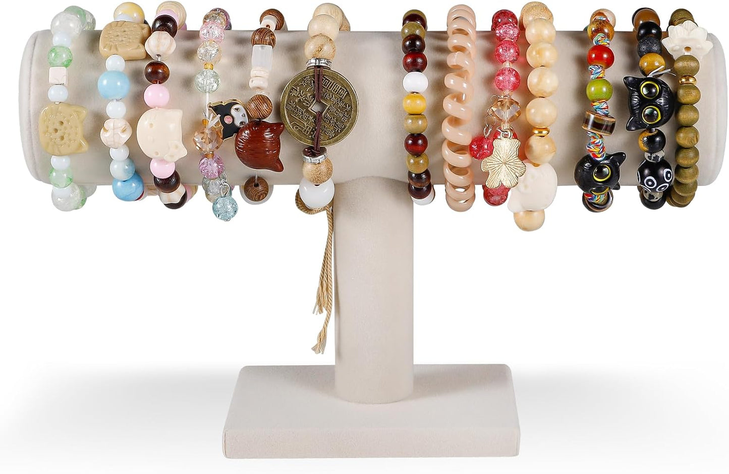 Soporte joyas forma T para pulseras pendientes