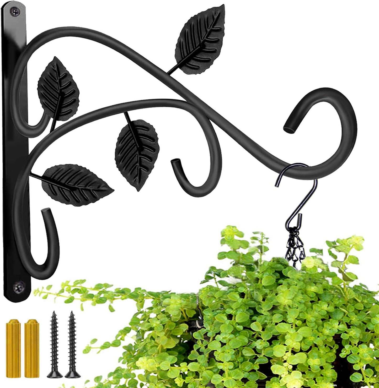 Soporte colgador pared 12pulg metal resistente oxido