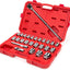 Set llaves vaso trinquete 3/4pulg 26pzas estuche